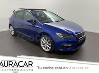 Usado Seat Leon FR 150 CV (110 kW) 2019 Azul Berlina