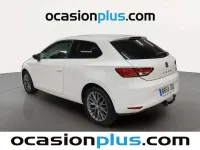 Usado Seat Leon SC Style 105 CV (77 kW) 2015 Blanco Utilitario