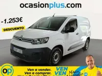 Usado Citroën Berlingo 76 CV (55 kW) 2020 Blanco Monovolumen