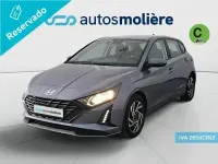 Usado Hyundai i20 84 CV (61 kW) 2024 Azul Utilitario