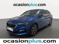 Usado Skoda Scala Sport 150 CV (110 kW) 2021 Azul Utilitario