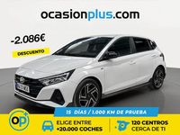 Usado Hyundai i20 N Line 79 CV (58 kW) 2024 Blanco Berlina