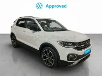 Usado VW T-Cross Sportline 110 CV (80 kW) 2021 Blanco SUV