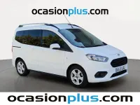 Usado Ford Tourneo Courier Trend 102 CV (75 kW) 2019 Blanco Monovolumen