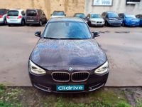 Usado BMW 118 Sport Line 143 CV (105 kW) 2012 Azul Utilitario