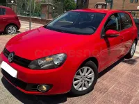 Usado VW Golf VI 105 CV (77 kW) 2011 Rojo Utilitario