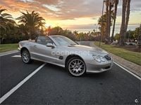 Usado Mercedes SL500 306 CV (225 kW) 2004 Gris / plata Descapotable