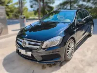 Usado Mercedes A200 AMG line 136 CV (100 kW) 2014 Negro Utilitario