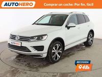 Second-hand VW Touareg R-line 262 CP (192 kW) 2016 Alb SUV