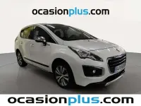 Usado Peugeot 3008 Style 120 CV (88 kW) 2014 Blanco Familiar