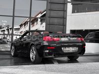 Usado BMW 640 Cabriolet Comfort Edition 320 CV (235 kW) 2011 Negro Descapotable