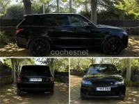 Usado Land Rover Range Rover Sport 400 CV (294 kW) 2022 Negro SUV