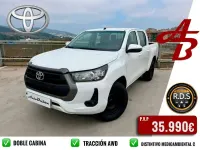 Usado Toyota HiLux 150 CV (110 kW) 2022 Blanco Pickup/Camioneta