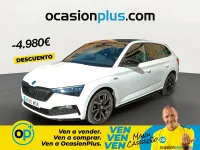 Usado Skoda 110 R Monte Carlo 150 CV (110 kW) 2023 Blanco Berlina