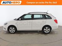 Usado Skoda Fabia Ambition 75 CV (55 kW) 2014 Blanco Familiar
