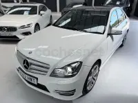 Usado Mercedes C220 170 CV (125 kW) 2014 Blanco Berlina