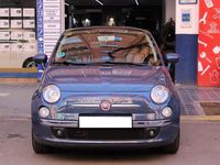 Usado Fiat 500 Lounge 69 CV (50 kW) 2013 Azul Berlina