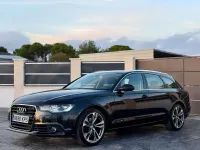 Usado Audi A6 177 CV (130 kW) 2013 Negro Familiar