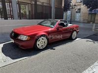 Usado Mercedes SL320 231 CV (169 kW) 1995 Granate Descapotable