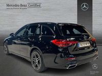 Usado Mercedes C220 200 CV (147 kW) 2025 Negro Familiar