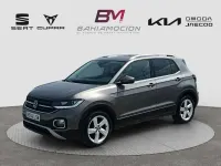 Usado VW T-Cross Sport 110 CV (80 kW) 2021 Gris SUV