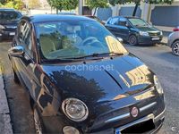 Usado Fiat 500 69 CV (50 kW) 2013 Negro Berlina
