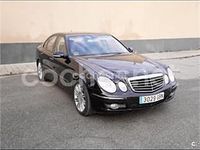 Usado Mercedes E280 Avantgarde 190 CV (139 kW) 2009 Negro Berlina