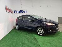Usado Ford Fiesta Trend 100 CV (73 kW) 2014 Azul Berlina