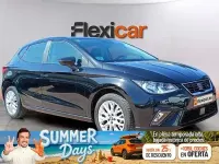 Usado Seat Ibiza FR 95 CV (69 kW) 2019 Negro Utilitario