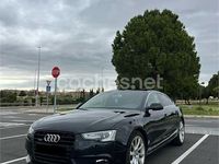 Usado Audi A5 Sportback 245 CV (180 kW) 2013 Negro Utilitario