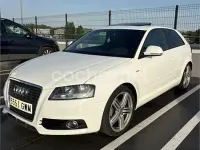 Usado Audi A3 Ambition 140 CV (102 kW) 2010 Blanco Utilitario