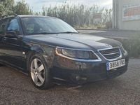 Usado Saab 9-5 Vector 150 CV (110 kW) 2008 Negro Familiar