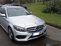 Usado Mercedes C220 170 CV (125 kW) 2018 Gris / plata Familiar