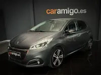 Usado Peugeot 208 GT-line 120 CV (88 kW) 2015 Gris / plata Utilitario