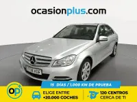 Usado Mercedes C180 Edition 156 CV (114 kW) 2011 Plateado Berlina