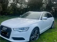 Usado Audi A6 Advanced 177 CV (130 kW) 2014 Blanco Familiar