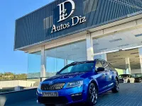 Usado Skoda Octavia RS 220 CV (161 kW) 2016 Azul Familiar