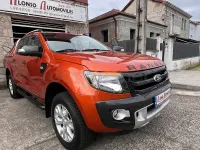 Usado Ford Ranger Wildtrack 200 CV (147 kW) 2015 Naranja Pickup/Camioneta