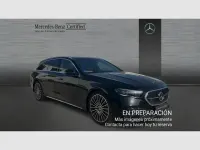 Usado Mercedes E300 AMG line 313 CV (230 kW) 2025 Negro Familiar