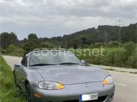 Usado Mazda MX5 146 CV (107 kW) 2005 Gris / plata Descapotable
