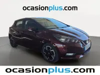Usado Nissan Micra Acenta 92 CV (67 kW) 2021 Rojo Utilitario