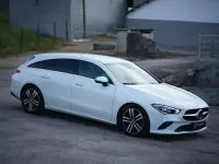 Käytetty Mercedes CLA200 Shooting Brake 150 HP (110 kW) 2021 Valkoinen Farmari
