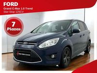 Usado Ford Grand C-Max Trend 125 CV (91 kW) 2014 Azul Monovolumen