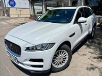 Usado Jaguar F-Pace Prestige 240 CV (176 kW) 2018 Fuji white  solida SUV