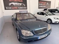 Usado Mercedes S500 306 CV (225 kW) 2002 Verde Berlina