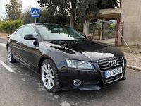 Usado Audi A5 190 CV (139 kW) 2009 Negro Coupe
