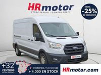 Usado Ford Transit Trend 130 CV (95 kW) 2022 Blanco Berlina