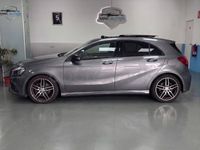 Usado Mercedes A200 AMG line 136 CV (100 kW) 2016 Gris / plata Berlina