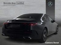 Usado Mercedes E300 AMG line 313 CV (230 kW) 2025 Negro obsidiana