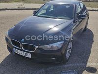 Usado BMW 320 Efficient Dynamics 163 CV (119 kW) 2015 Negro Berlina